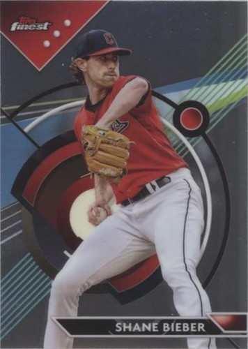 2023 Topps Finest - Shane Bieber #28