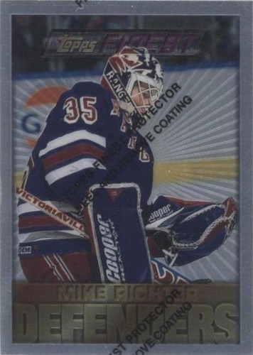 1995-96 Topps Finest - Mike Richter #169