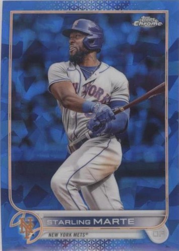 2022 Topps Chrome Update Series Sapphire Edition - Starling Marte #US214