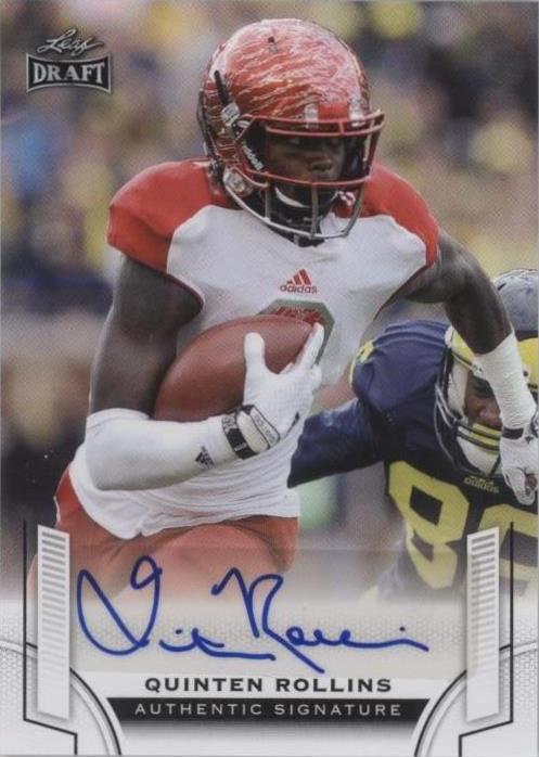 2015 Leaf Draft Quinten Rollins #BA-QR1