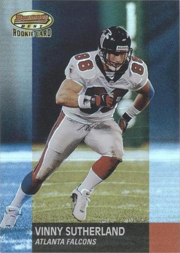 2001 Bowman's Best Vinny Sutherland #151