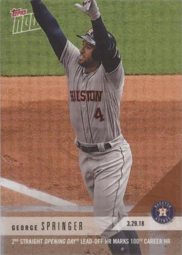 2018 Topps Now - George Springer #2