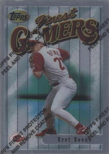 1996 Topps Finest - Bret Boone #65
