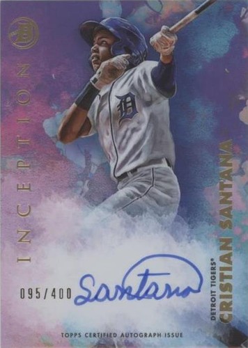 2021 Bowman Inception - Cristian Santana #PA-CS
