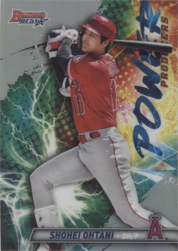 2019 Bowman's Best Shohei Ohtani Purple Refractor #103/250