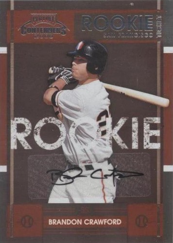 2008 Playoff Contenders - Brandon Crawford #61