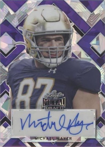 2022 Leaf Metal Draft Michael Mayer #PA-MM1