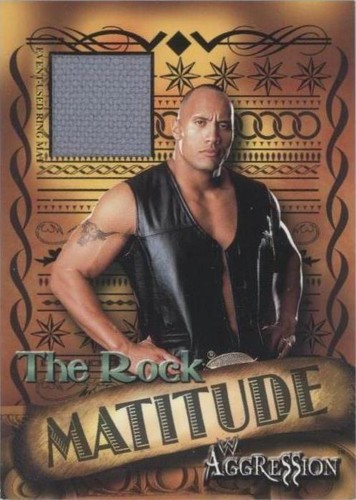 2003 Fleer WWE Aggression - The Rock #MR