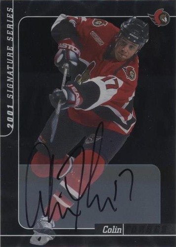 2000-01 In the Game Be A Player Signature Series - Colin Forbes #121