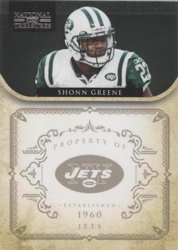 2011 Playoff National Treasures Shonn Greene #107