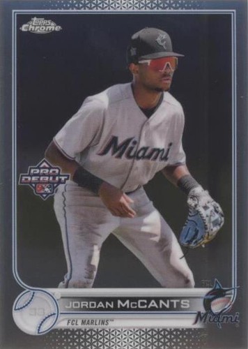 2022 Topps Pro Debut - Jordan McCants #PDC-116