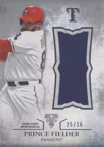 2015 Topps Triple Threads - Prince Fielder #UJR-PF