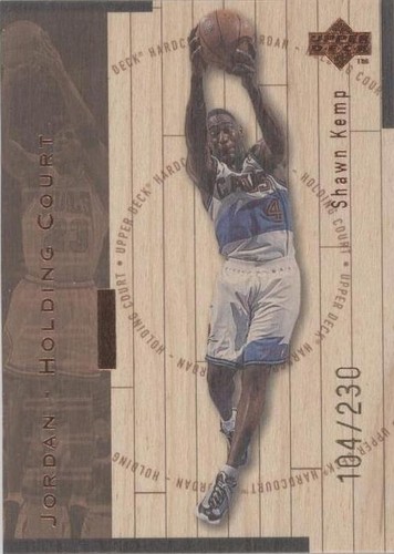 1998-99 Upper Deck Hardcourt - Shawn Kemp/Michael Jordan #J5