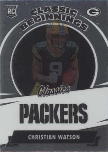 2022 Panini Classics Christian Watson #CB-15