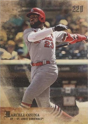 2018 Topps X Bryce Harper 220 Second to None - Marcell Ozuna #8