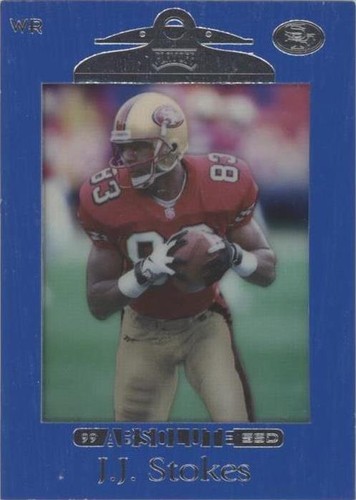 1999 Playoff Absolute SSD J.J. Stokes #91