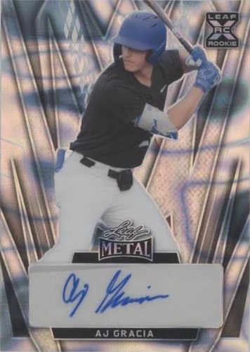 2024 Leaf Metal - Aj Gracia #BA-AJG