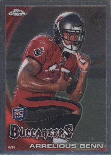 2010 Topps Chrome Arrelious Benn #C186