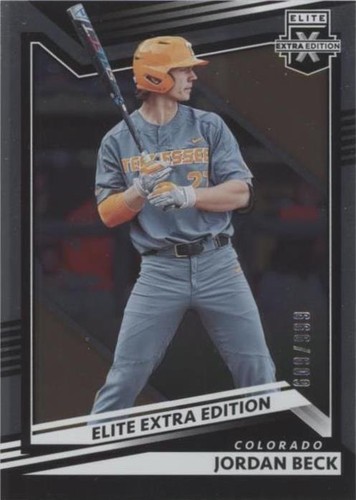 2022 Panini Elite Extra Edition - Jordan Beck #38