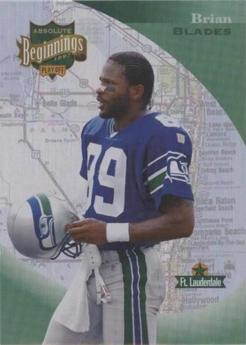 1997 Absolute Beginnings Brian Blades #73