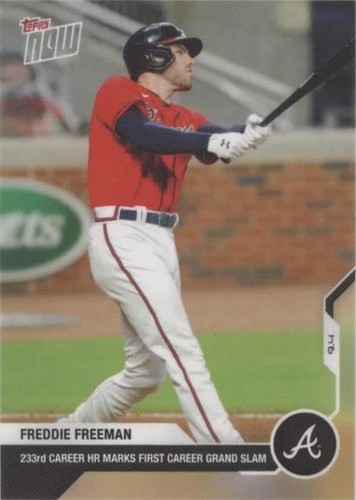 2020 Topps Now - Freddie Freeman #213