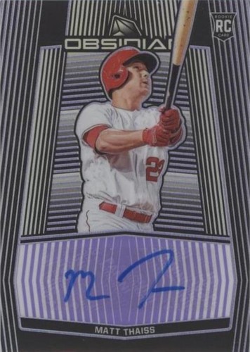 2020 Panini Chronicles - Matt Thaiss #OA-MT