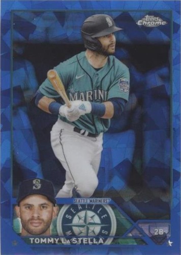 2023 Topps Chrome Update Series Sapphire Edition - Tommy La Stella #USCS189