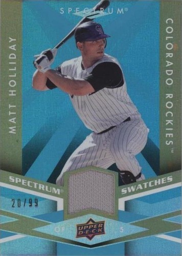 2009 Upper Deck Spectrum - Matt Holliday #SS-MH