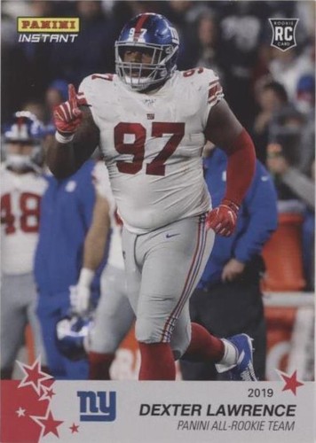 2019 Panini Instant NFL Dexter Lawrence #14