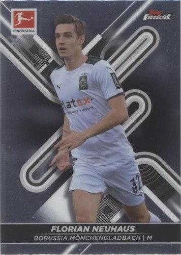 2021-22 Topps Finest Bundesliga Florian Neuhaus #117