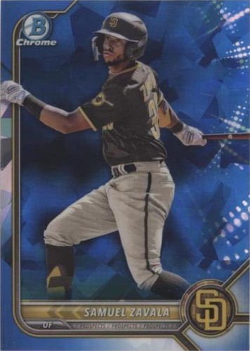 2022 Bowman Chrome Draft Sapphire Edition - Samuel Zavala #BDC-98