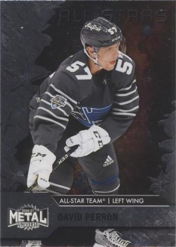 2020-21 Skybox Metal Universe - David Perron #161