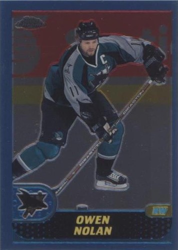2001-02 Topps Chrome - Owen Nolan #30