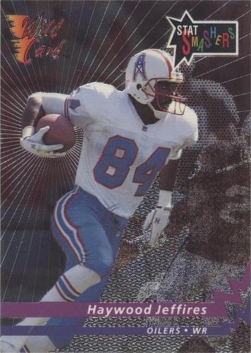 1993 Wild Card Haywood Jeffires #CSS-104