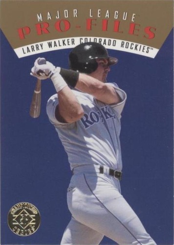1995 SP Championship Series - Larry Walker #39