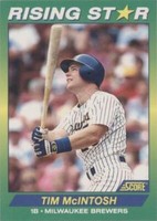 1992 Score 100 Hottest Rookies - Tim McIntosh #93