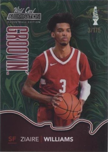 2021-22 Wild Card Alumination - Ziaire Williams #GG-50