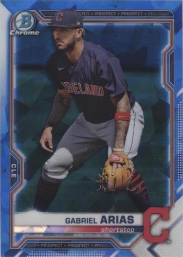 2021 Bowman Chrome Sapphire Edition - Gabriel Arias #BCP-172