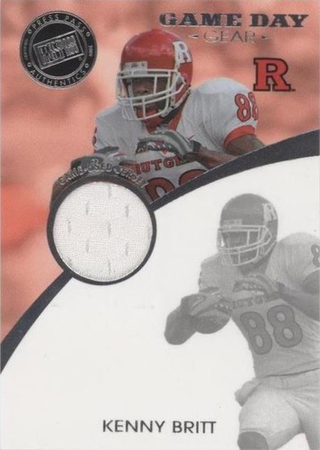 2009 Press Pass Signature Edition Kenny Britt #GDG-KB