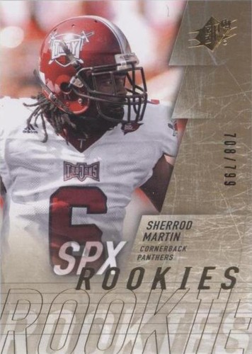 2009 SPx Sherrod Martin #187