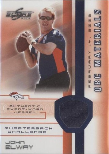 2002 Score John Elway #25