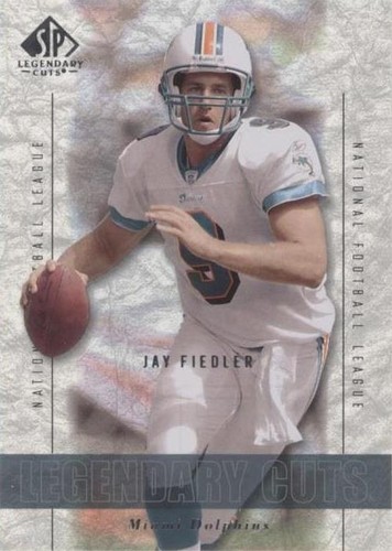 2002 SP Legendary Cuts Jay Fiedler #8