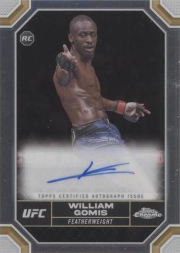 2024 Topps Chrome UFC - William Gomis #CRA-WGO