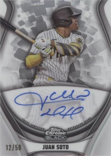 2023 Topps Chrome Black - Juan Soto #WCA-JS
