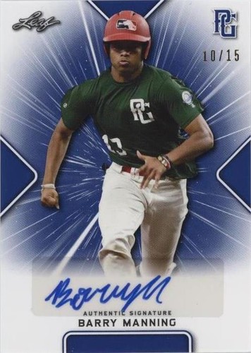 2021 Leaf Perfect Game National Showcase - Barry Manning #BA-BM1