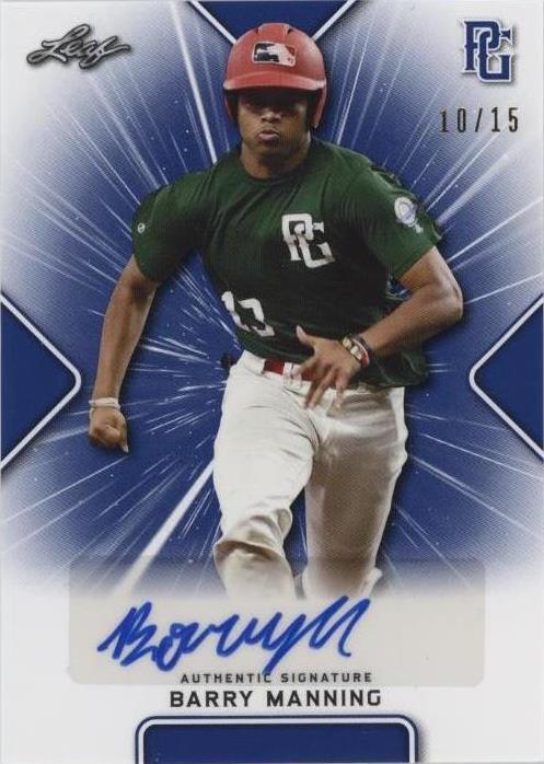 2021 Leaf Perfect Game National Showcase - Barry Manning #BA-BM1