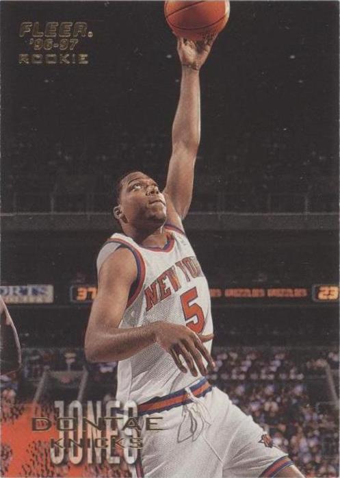 1996-97 Fleer European Edition - Dontae' Jones #256