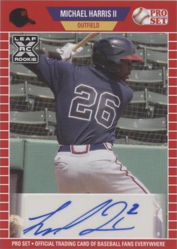 2021 Leaf Pro Set Baseball Blaster - Michael Harris II #PS-MH1