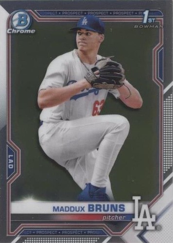 2021 Bowman Draft - Maddux Bruns #BDC-126