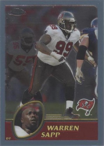 2003 Topps Chrome Warren Sapp #34
